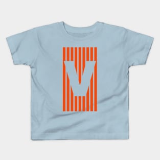 Orange V Kids T-Shirt